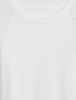Relaxed Eyelet Crewneck Sweatshirt