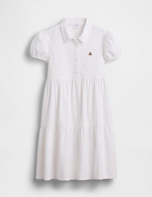 Kids Brannan Bear Tiered Shirtdress