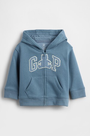 Baby VintageSoft Bear Logo Zip Hoodie