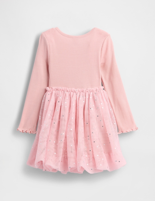 Baby & Toddler Mixed Media Bubble Dress