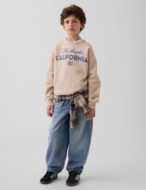 Kids Relaxed Graphic Sweatshirt