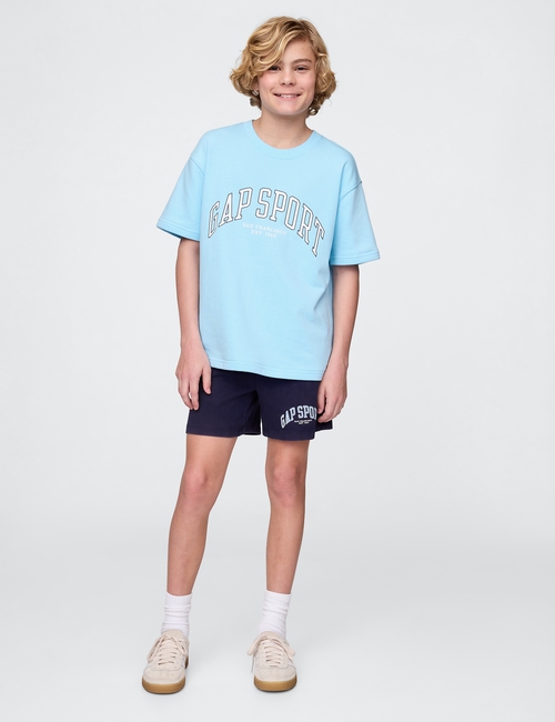 شورت سهل الارتداء بشعار Gap Sport للأطفال