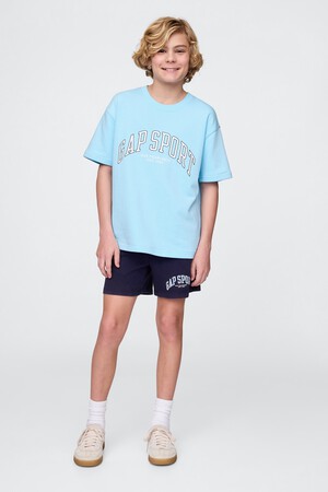 شورت سهل الارتداء بشعار Gap Sport للأطفال