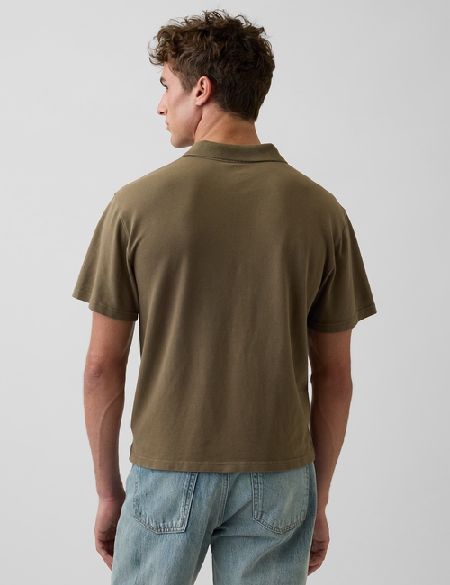 Relaxed Pique Polo