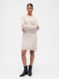 CashSoft Relaxed Crewneck Sweater Mini Dress