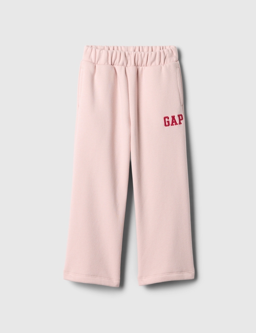 babyGap Vintage Soft Wide-Leg Logo Sweatpants
