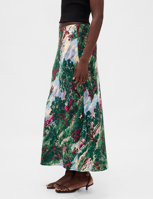 Maxi Slip Skirt