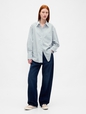 Organic Cotton Poplin Big Shirt
