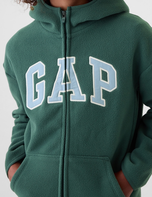 Kids Logo Zip Hoodie