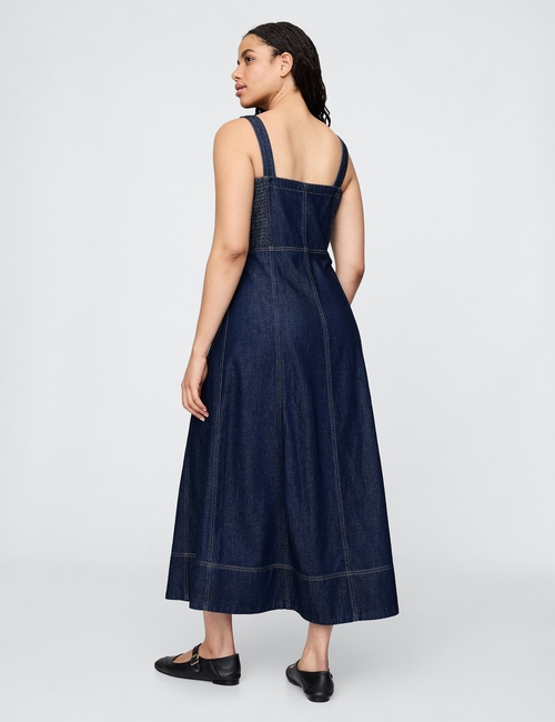 UltraSoft Denim Maxi Dress