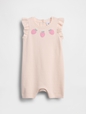 Baby Strawberry Sweater Shorty One-Piece