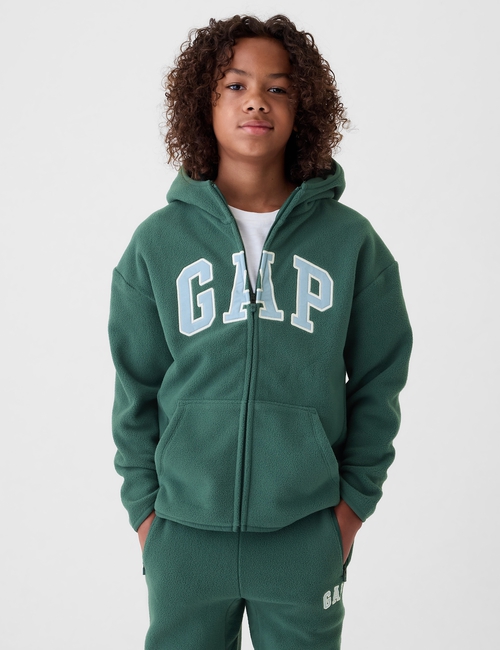 Kids Logo Zip Hoodie