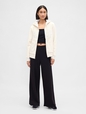 Relaxed Gap Logo Sherpa-Lined Zip Hoodie