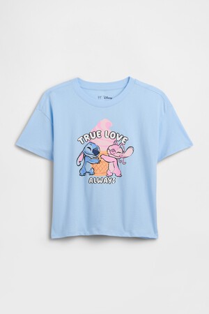 GapKids × Disney Lilo and Stitch Oversized Graphic T-Shirt