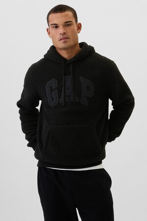 Gap Logo Sherpa Hoodie