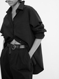 Organic Cotton Poplin Big Shirt
