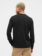 Gap Logo Waffle-Knit Crewneck T-Shirt
