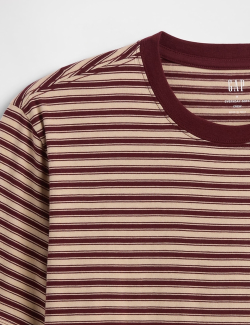 Everyday Soft Stripe Crewneck T-Shirt