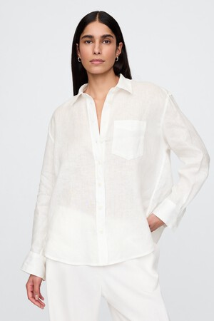 100% Linen Oversized Shirt