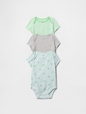 Baby First Favorites Organic Cotton Bodysuit (3-Pack)