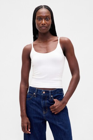 CashSoft Stretch Crop Tank Top