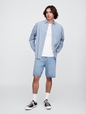 9" SuperSoft Loose Denim Shorts