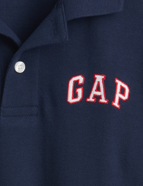 Kids Gap Logo Pique Polo Shirt