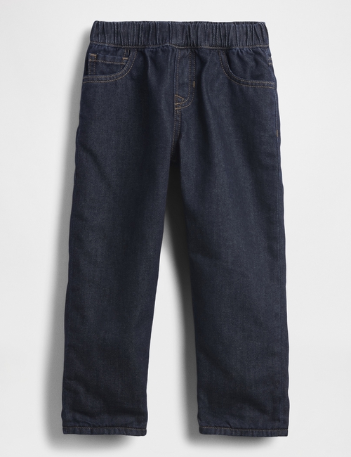 Baby & Toddler Flannel-Lined Baggy Jeans