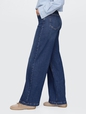 Curvy High Rise Stride Wide-Leg Jeans
