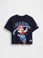 Toddler Super Mario Oversized Graphic T-Shirt