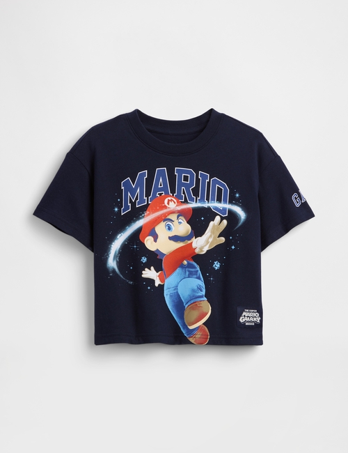 Toddler Super Mario Oversized Graphic T-Shirt