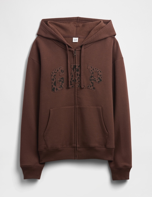 Relaxed Gap Logo Zip Hoodie