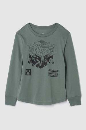 GapKids &#124 Minecraft Graphic T-Shirt