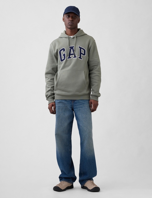 Relaxed Gap Logo Hoodie