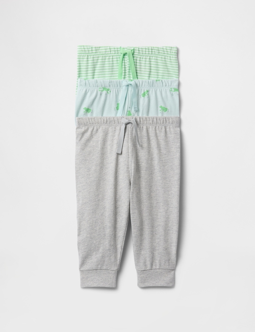 Baby First Favorites Organic Cotton Pull-On Pants (3-Pack)