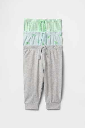 Baby First Favorites Organic Cotton Pull-On Pants (3-Pack)