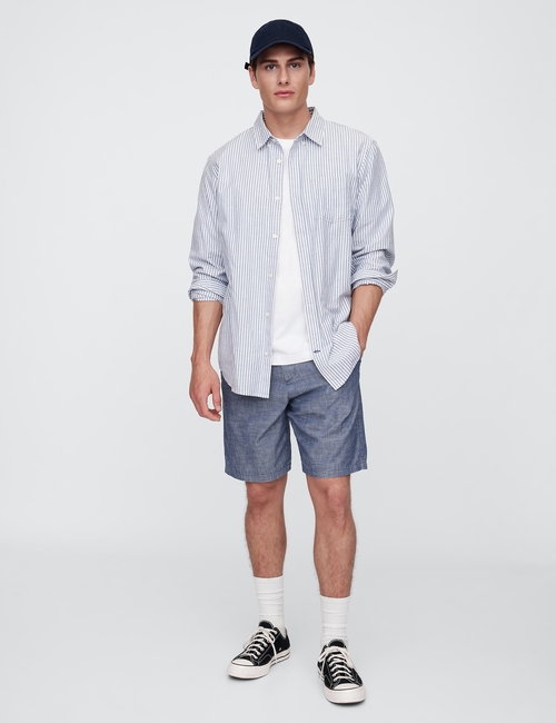 9" Essential Khaki Shorts