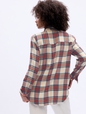 Relaxed Plaid Flannel Easy Shirt