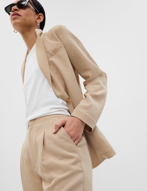 High Rise SoftSuit Trousers