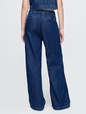 365 High Rise UltraSoft Denim Pleated Trousers