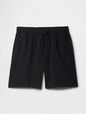 7" Linen-Blend Easy Shorts
