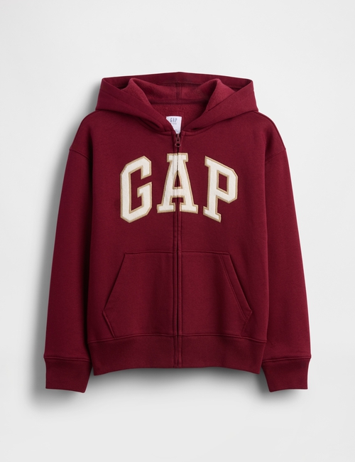 V-FRCH FLEECE HERITAGE LOGO FZ HOOD