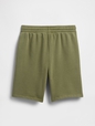 Kids Washed-Fleece Pull-On Shorts