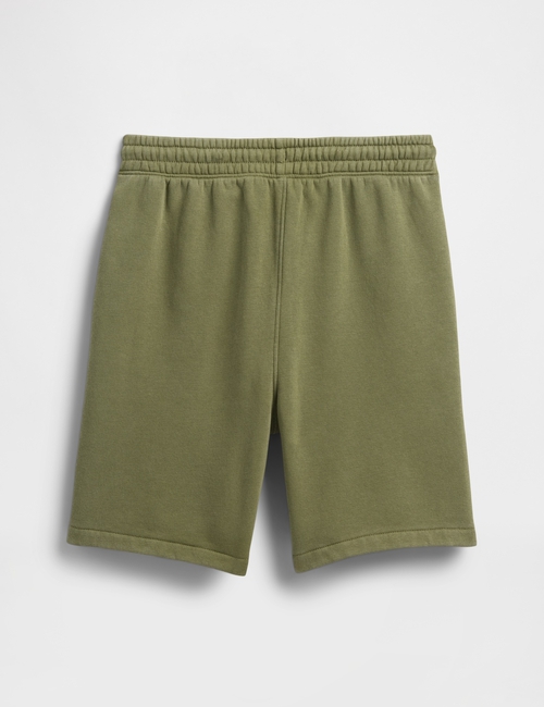 Kids Washed-Fleece Pull-On Shorts