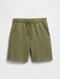 Kids Washed-Fleece Pull-On Shorts