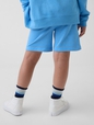 Kids Relaxed Gap Logo French Terry Pull-On Shorts