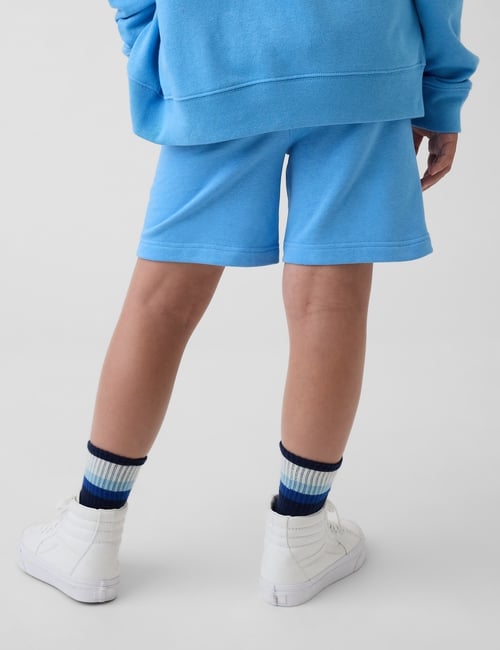 Kids Relaxed Gap Logo French Terry Pull-On Shorts