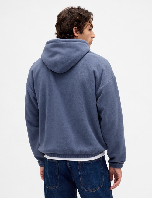 Oversized Athletic Logo Hoodie