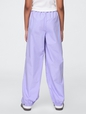 Kids Poplin Baggy Joggers