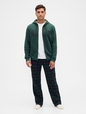 Relaxed Gap Logo Zip Hoodie
